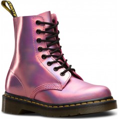 Dr.Martens 1460 Pascal Iced Metallic 8 Eye Boot Mallow Pink
