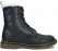 Dr Martens 1460 Smooth Black с белым Мехом