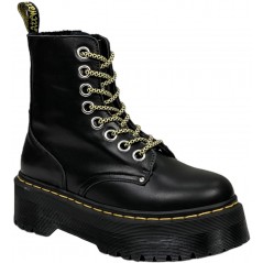 Dr Martens 1460 Vegan Jadon Round Toe Smooth Leather Black
