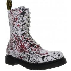 Dr.Martens 1490 White Cherry Red Black Softy