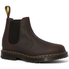 Dr. Martens Chelsea Leonore Коричневые с мехом