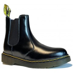 Dr. Martens Chelsea Leonore Черные с мехом