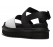 Dr. Martens Black+White Hydro Leather Sandals