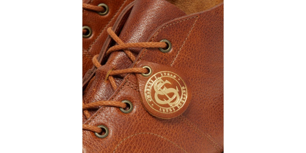 Dr. Martens Church Vintage Smooth Brown Leather