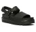 Dr. Martens Voss Black Leather Strap Sandals