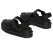 Dr. Martens Voss Black Leather Strap Sandals
